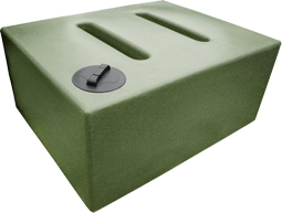 Ecosure Water Butt 1050 Litres V2 - Green Marble