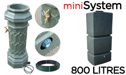 Rainwater Harvesting MiniSystem 800 Litre 