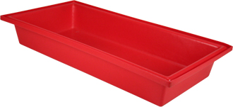 Dog Bath Shallow - Red (Shallow)